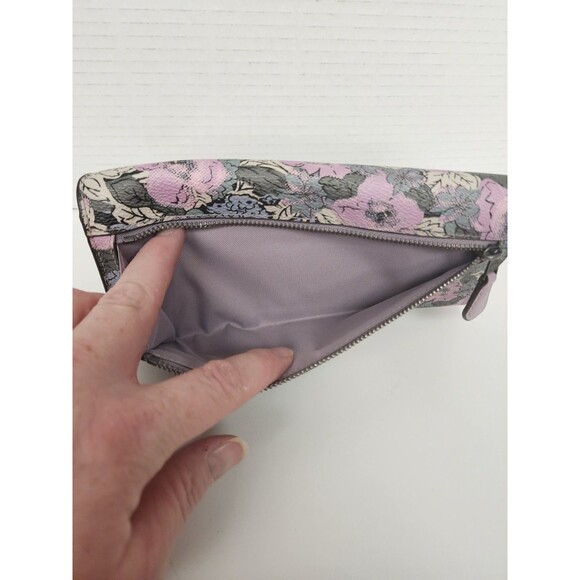 Coach Envelope Wallet Heritage Floral Print V5/Soft Lilac Multi Style 8968 - Picture 7 of 8